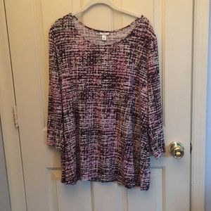 Pink & Brown Tunic